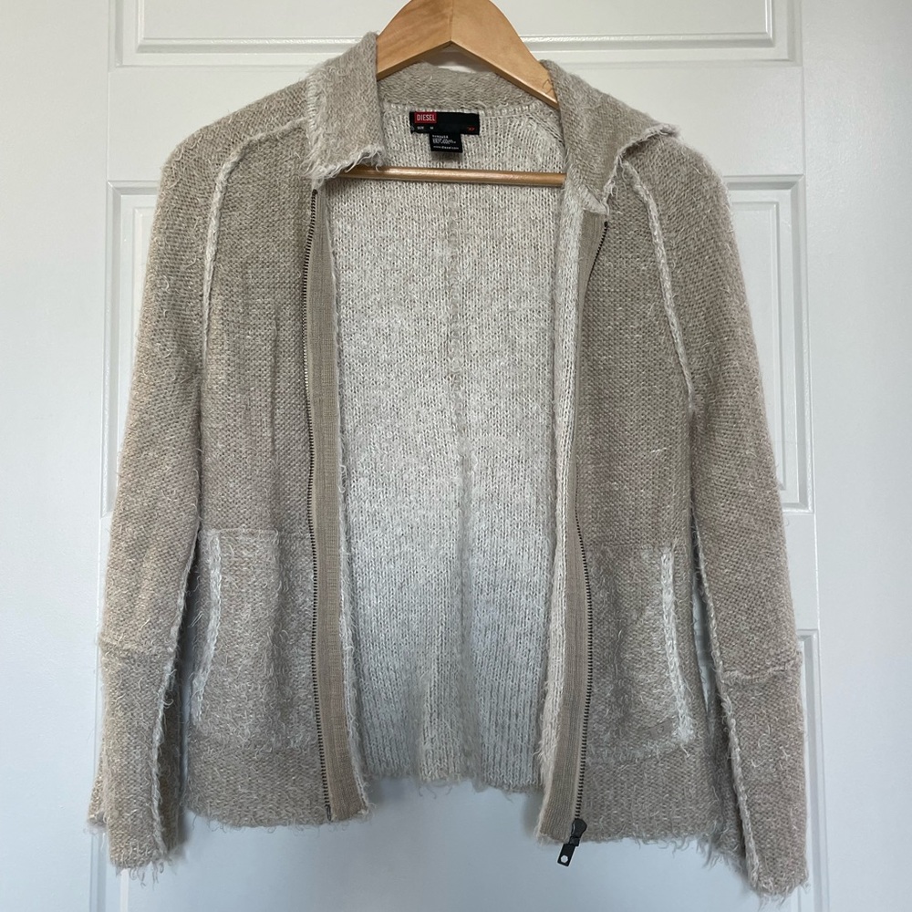 Diesel Zip up Sweater